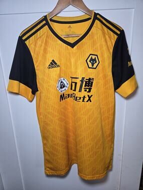 Wolverhampton Wanderers FC 2020 Adidas Aeroready Jersey Men's Size M Raul #9